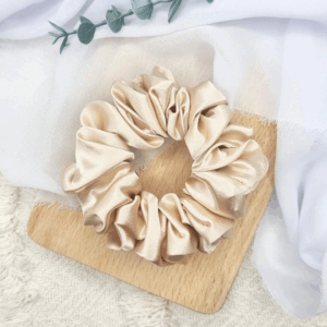 Scrunchie standard beż