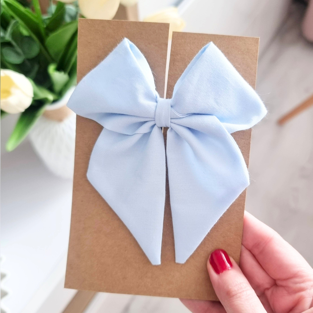 Kokardka Elen - spinka błękitna