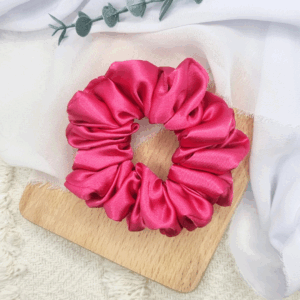 Scrunchie standard fuksja