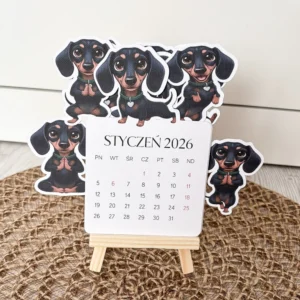 Kalendarz jamniki - joga 2026