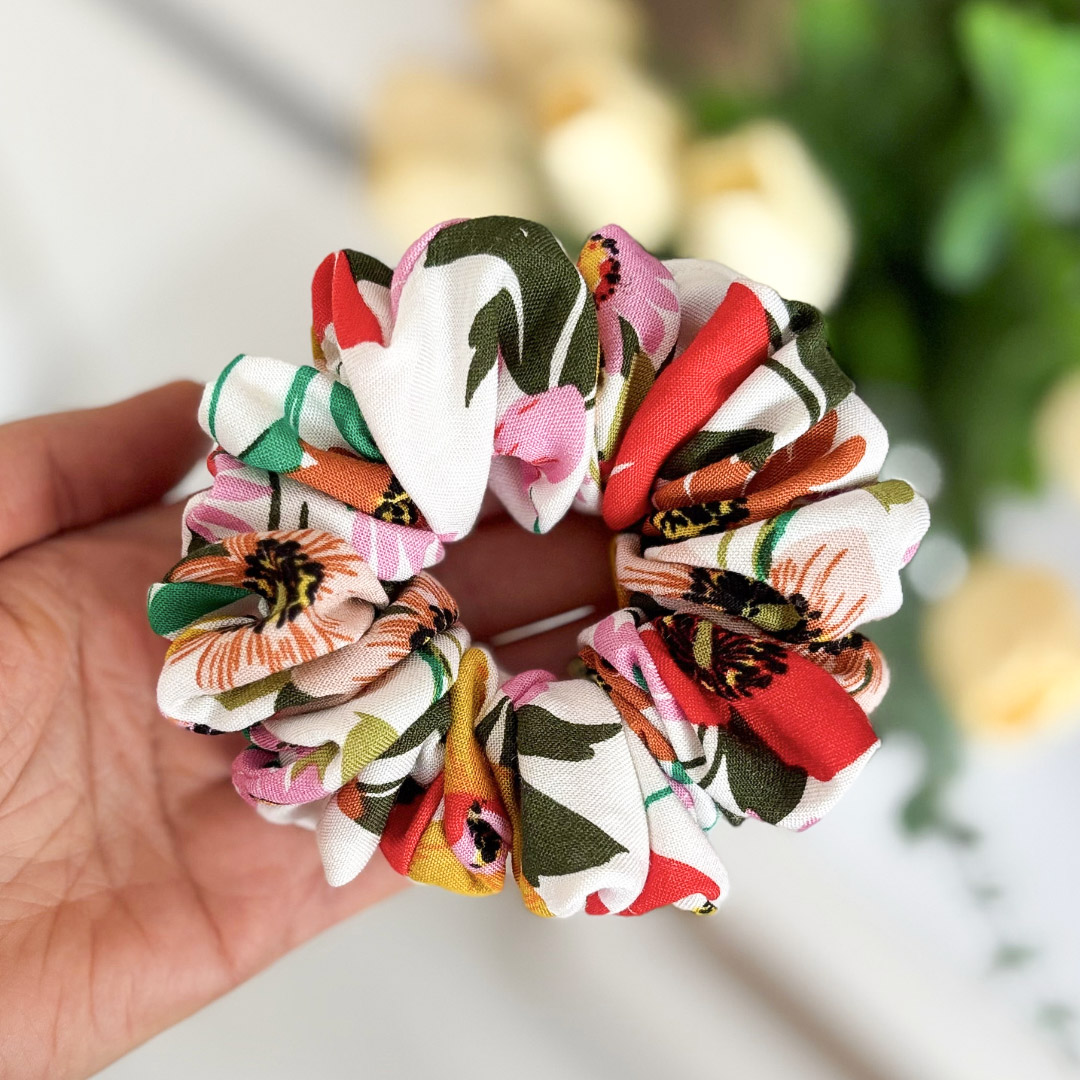 Gumka do włosów scrunchie – Zoe – Midi