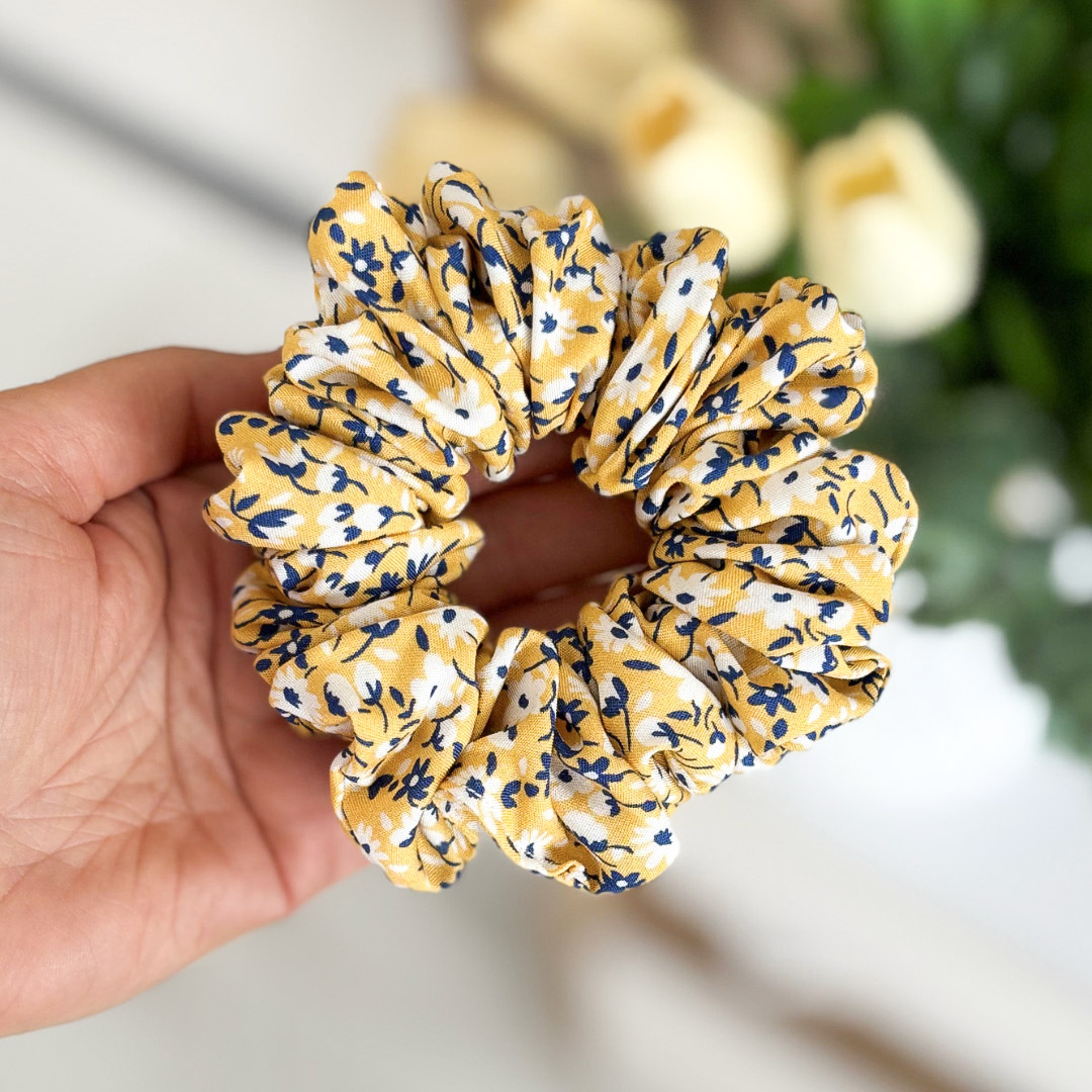 Gumka do włosów scrunchie – Stella – Midi