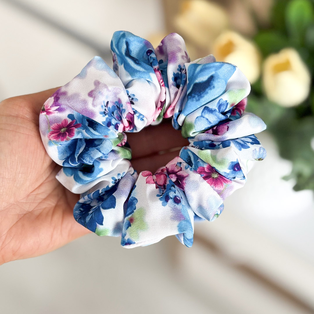 Gumka do włosów scrunchie – Nina – Maxi