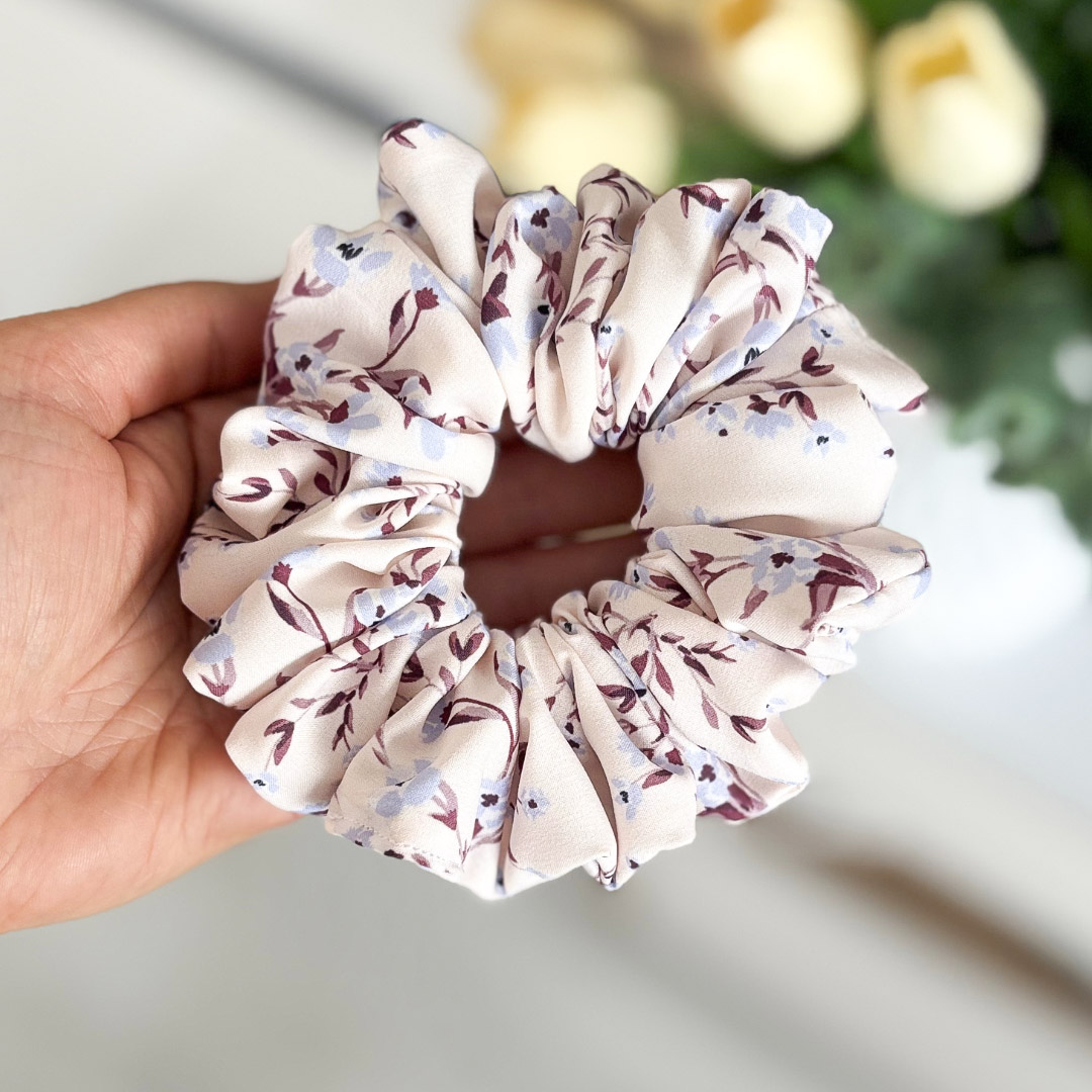 Gumka do włosów scrunchie – Jasmine – Maxi