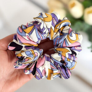 Gumka do włosów scrunchie – Paola – Maxi