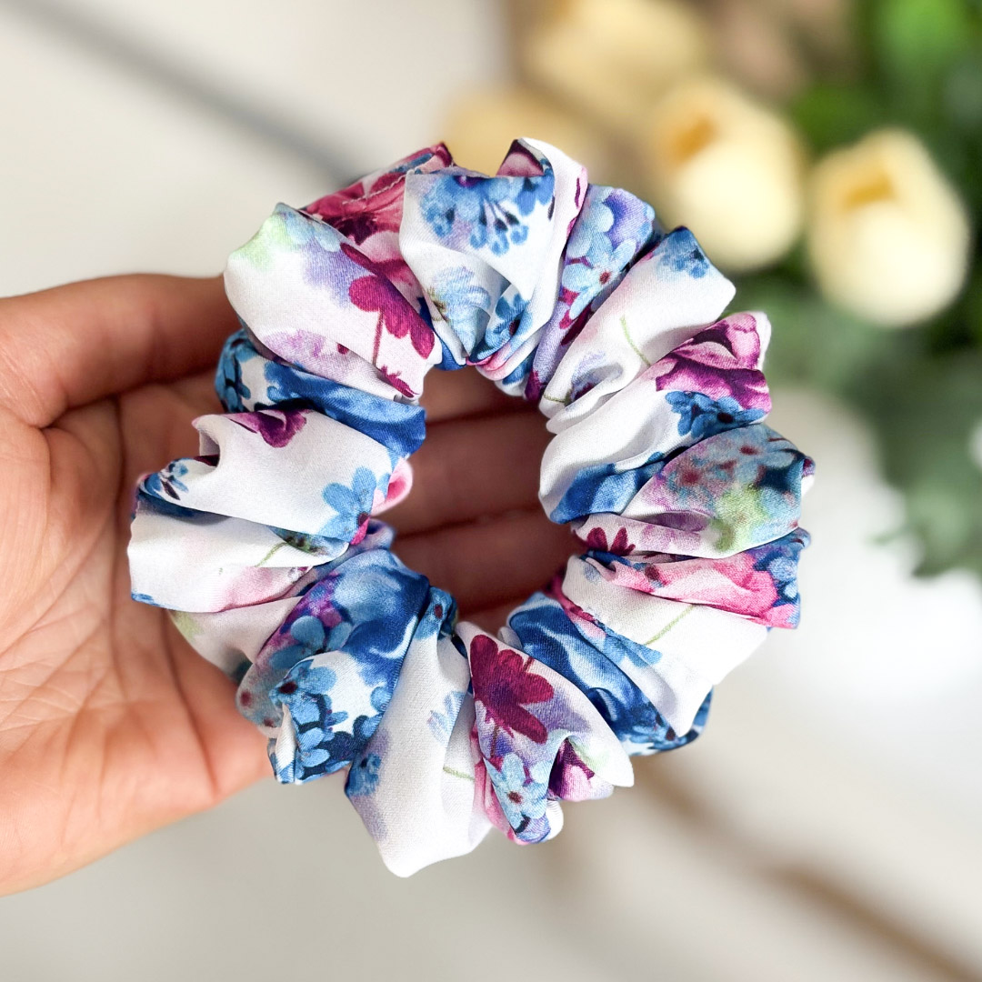 Gumka do włosów scrunchie – Nina – Midi