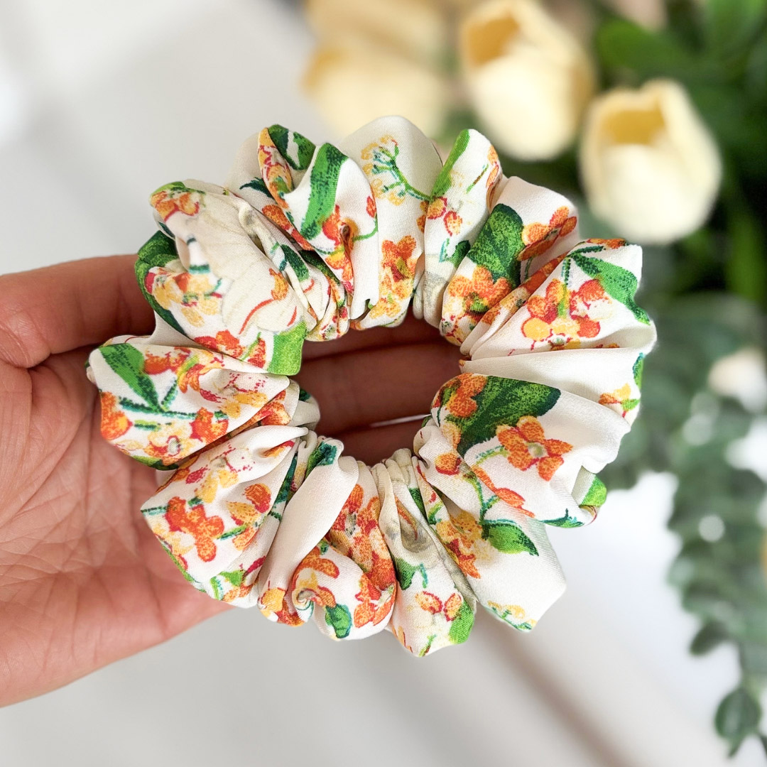 Gumka do włosów scrunchie – Ivy – Maxi