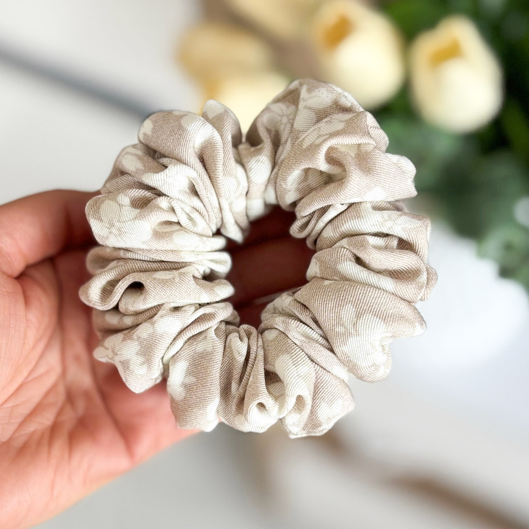Gumka do włosów scrunchie – Lea – Midi