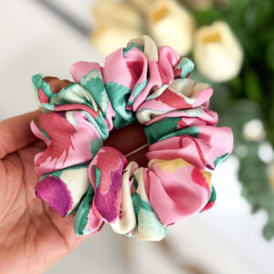 Gumka do włosów scrunchie – Viola – Maxi