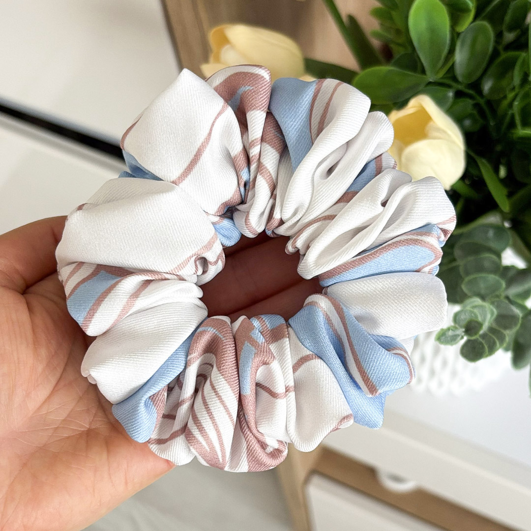 Gumka do włosów scrunchie – Elisa – Maxi