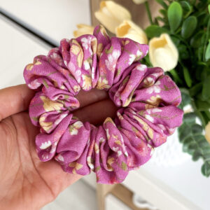 Gumka do włosów scrunchie – Rose – Midi