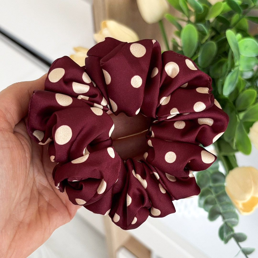 Gumka do włosów scrunchie – Alice – Maxi