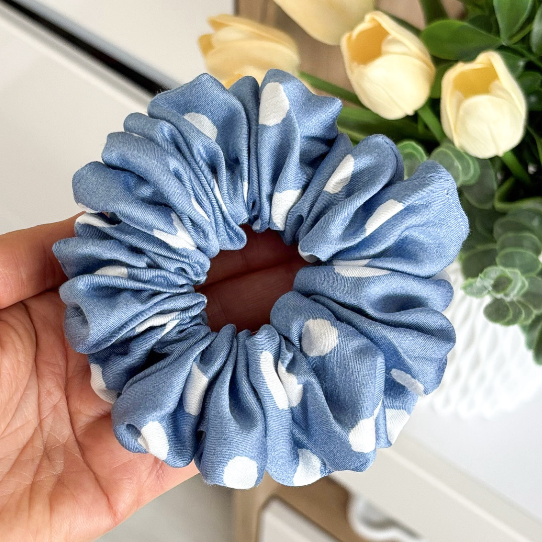 Gumka do włosów scrunchie – Aurelia – Maxi