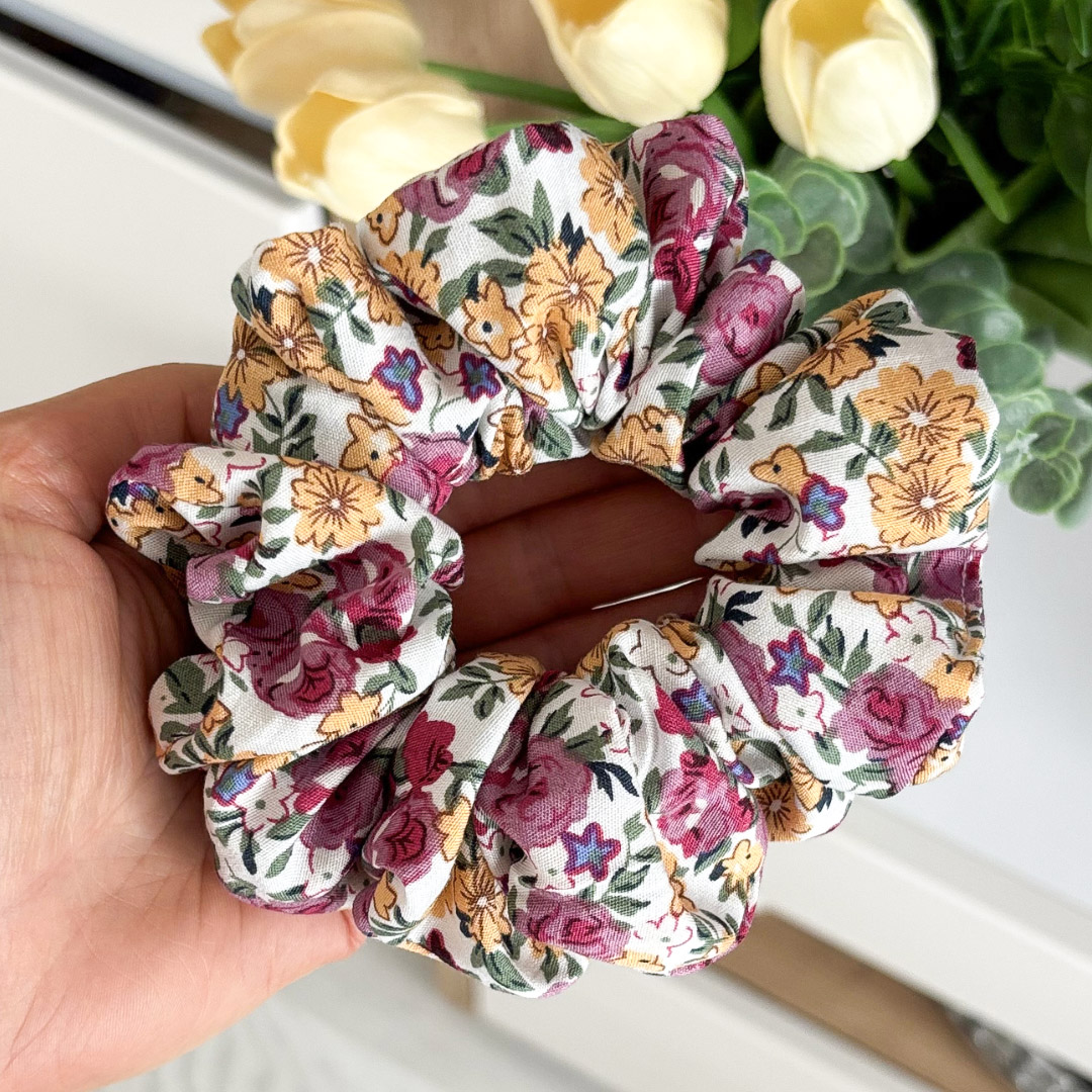 Gumka do włosów scrunchie – Napoli – Maxi