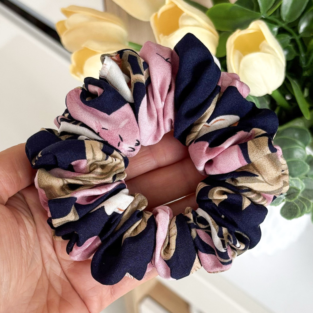 Gumka do włosów scrunchie – Vena – Midi