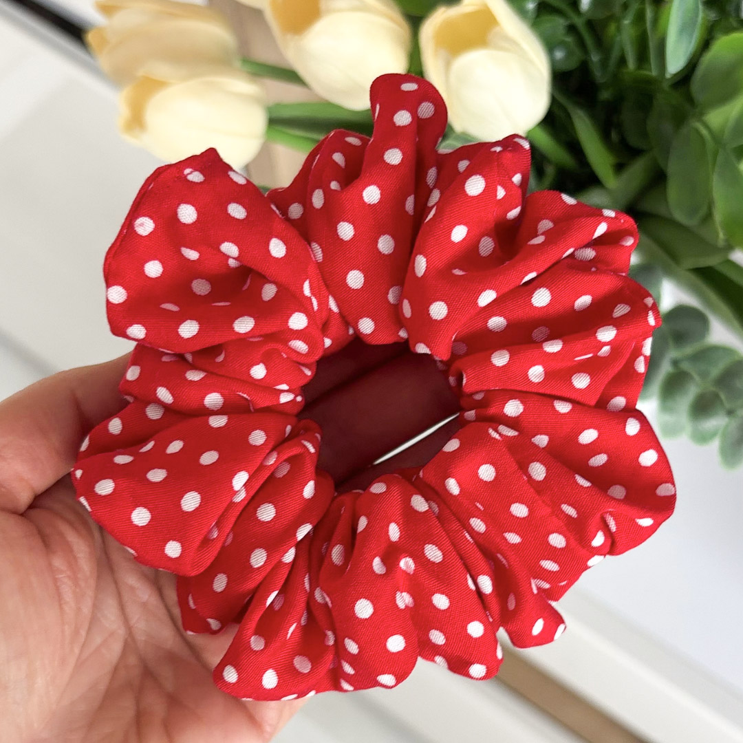 Gumka do włosów scrunchie – Mimi – Midi