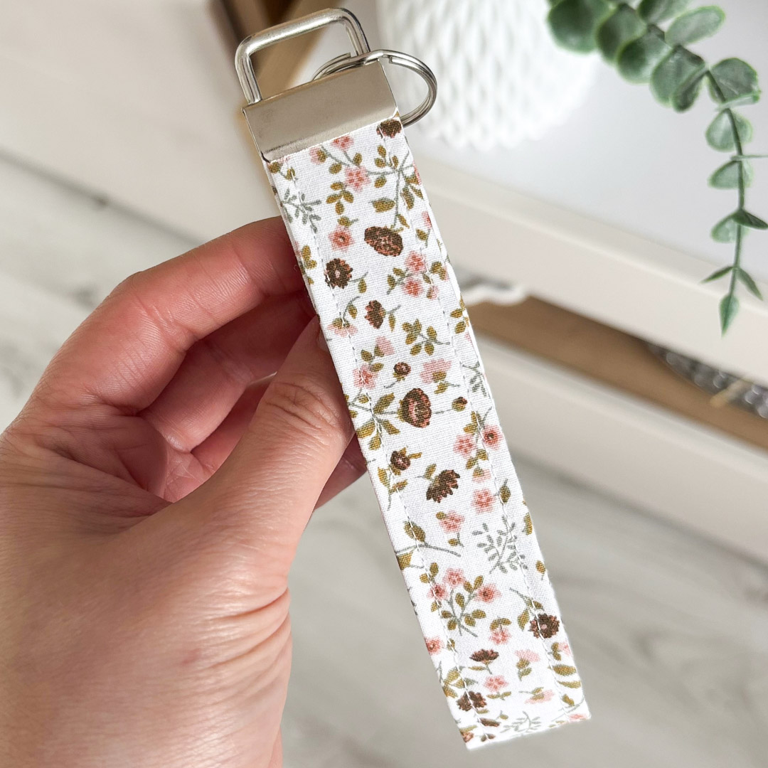Zawieszka do torebki - brelok do kluczy - Rose
